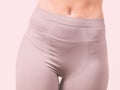 Female hips wearing thermoactive underwear