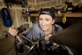 Female Hispanic Mechanic