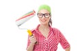 Female houseworker Royalty Free Stock Photo