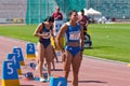 Female hurdlers show off their agility and strength at the Greek Athletics Championship 2023