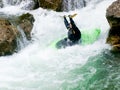 Female kayaker Royalty Free Stock Photo