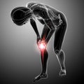 Female knee pain