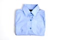 Female light blue formal shirt.