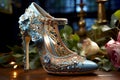 Female luxury elegant shoes or high heels