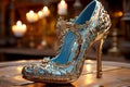 Female luxury elegant shoes or high heels