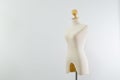 female Mannequin cream Royalty Free Stock Photo