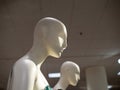 Female mannequins wearing tank tops on display in a department s Royalty Free Stock Photo