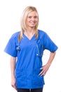 Female medical student Royalty Free Stock Photo
