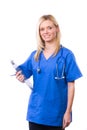 Female medical student Royalty Free Stock Photo