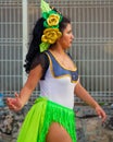 Female Mexican Carnival Entertainer