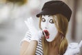 Female Mime