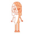 Female miner avatar character