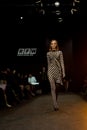 Female model at a fashion show by Kiseleva Collect