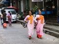 Female monks in Myanmar