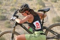 Female Mountain Bike Rider