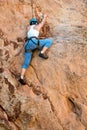 Female Mountain Climber Woman