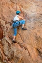 Female Mountain Climber Woman