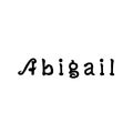 The female name is Abigail. Background with the inscription - Abigail. A postcard for Abigail. Congratulations for