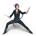 Female ninja