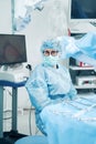 Female nurse in operation theater looking in camera Royalty Free Stock Photo