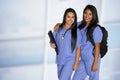Female Nursing Students Royalty Free Stock Photo