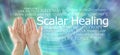 Scalar Zero Point Healing Energy Word Cloud Royalty Free Stock Photo