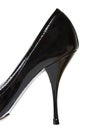 Female patent leather shoes Royalty Free Stock Photo