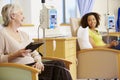 Female Patients Undergoing Chemotherapy Treatment Royalty Free Stock Photo