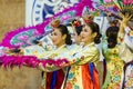 Female performer of traditional Korean dance