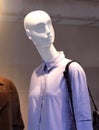 Female plastic mannequins behind a fashion store window Royalty Free Stock Photo
