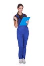 Female Plumber With Clipboard Royalty Free Stock Photo