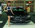 Female presenter of BMW