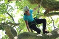 Female Professional Tree Climber