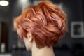 Female red hair style. Generate Ai