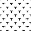 Female reproductive organ pattern vector seamless Royalty Free Stock Photo