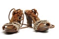 Female sandals as sabot