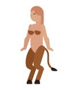 female satyrs fantastic creature character Royalty Free Stock Photo