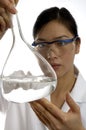 Female scientist Royalty Free Stock Photo