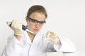 Female scientist Royalty Free Stock Photo