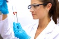 Female Scientist in Lab Royalty Free Stock Photo