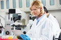 Female Scientist Using Tablet Computer In Laboratory Royalty Free Stock Photo