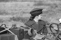 Second World War II female soldier