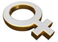 Female sex symbol Royalty Free Stock Photo