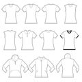 Female Shirts Template