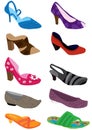 Female Shoe_eps Royalty Free Stock Photo