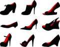 Female shoes Royalty Free Stock Photo