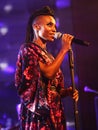 Female singer from British electronic band Morcheeba