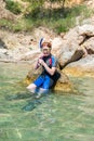 Female Snorkeler