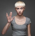 Female Spock Royalty Free Stock Photo