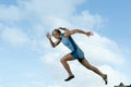 Female Sprinter Royalty Free Stock Photo